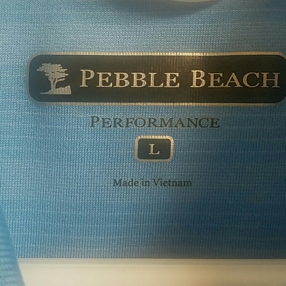 Mens Pebble Beach Polo Shirt - Picture 3 of 5